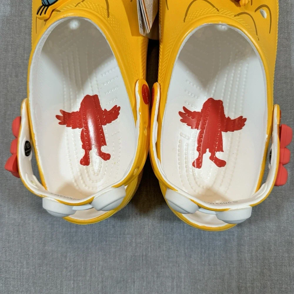 Crocs Mcdonald's X Classic Clog Birdie Men's Size 9 Women‎ 11 Sandals Beach Pool